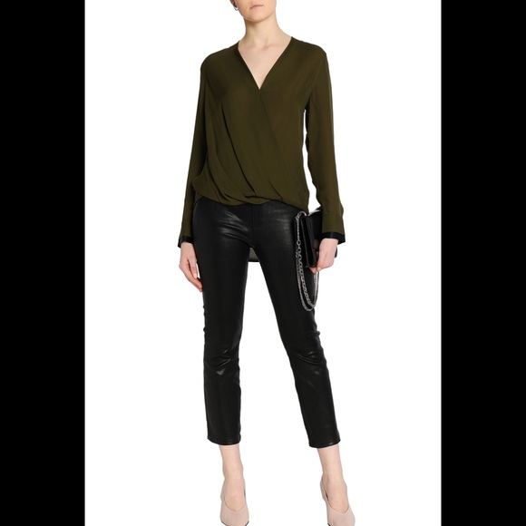 rag and bone silk blouse